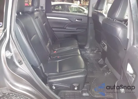 2017 Toyota Highlander Xle z USA, uszkodzony, nr VIN 5TDJZRFH4HS512025